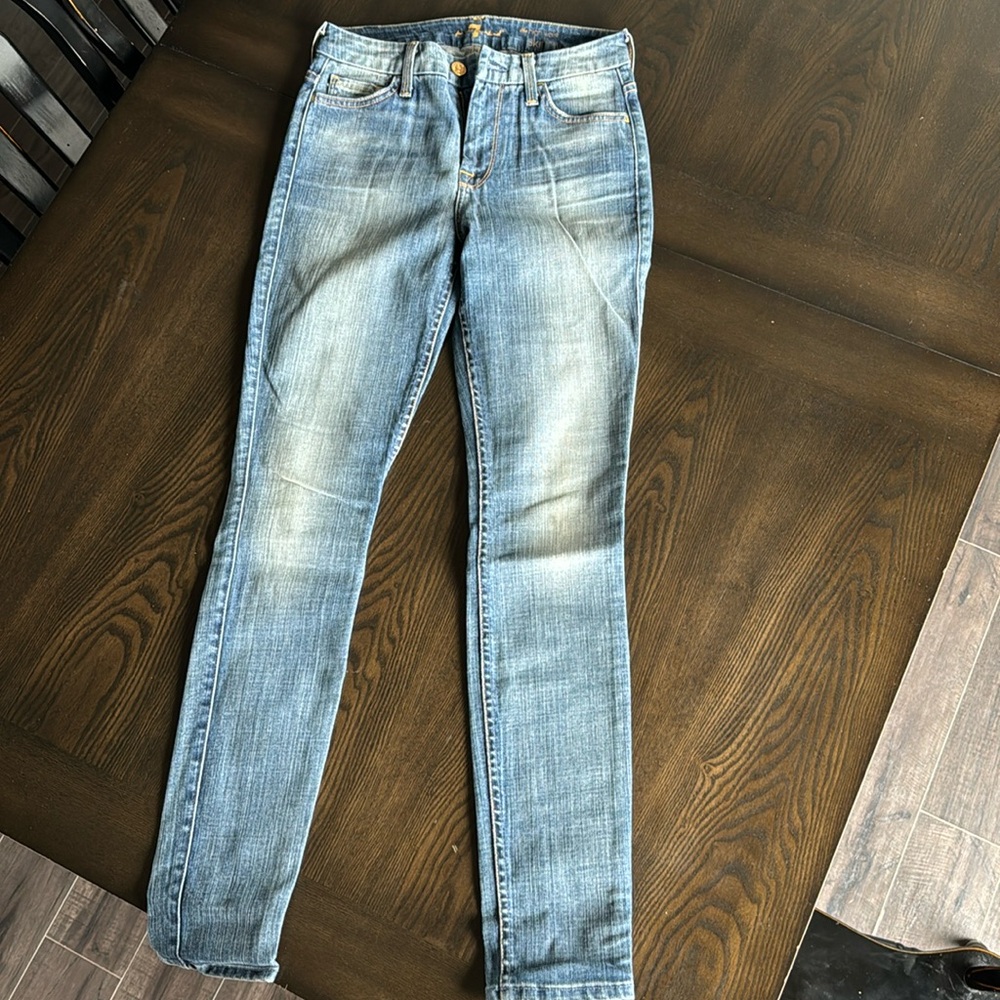 7 for all mankind jeans -the high waist skinny size 24